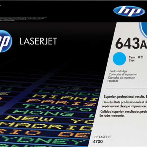 HP Toner Laser 643A Cyan Q5951A 