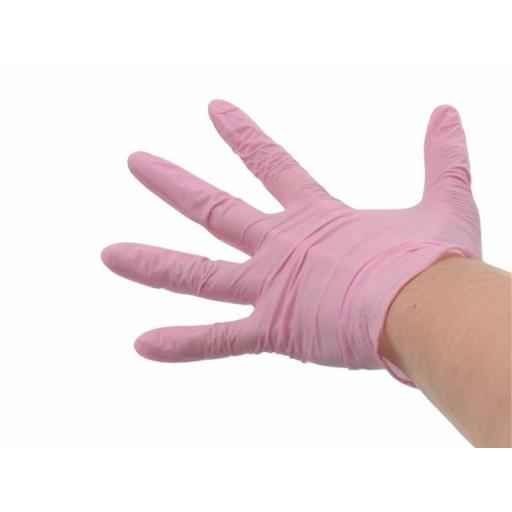 guante nitrilo rosa [1]