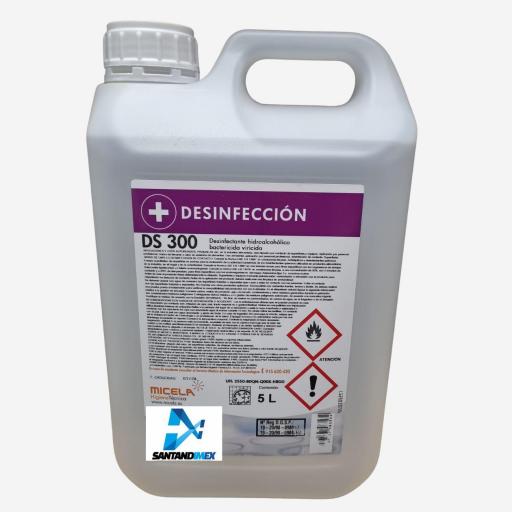 Desinfectante superficies bactericida virucida DS 300 [4]