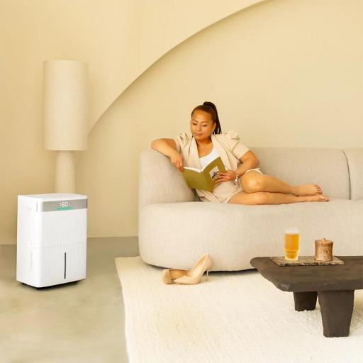 Deshumidificador 40L/día - Deposito 5,5L- Wi-Fi Filtro Plata Iónica y de Carbón [2]