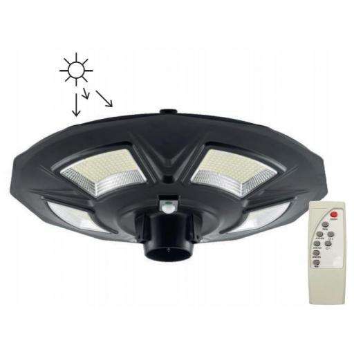 FAROLA SOLAR LED UFO CON MANDO