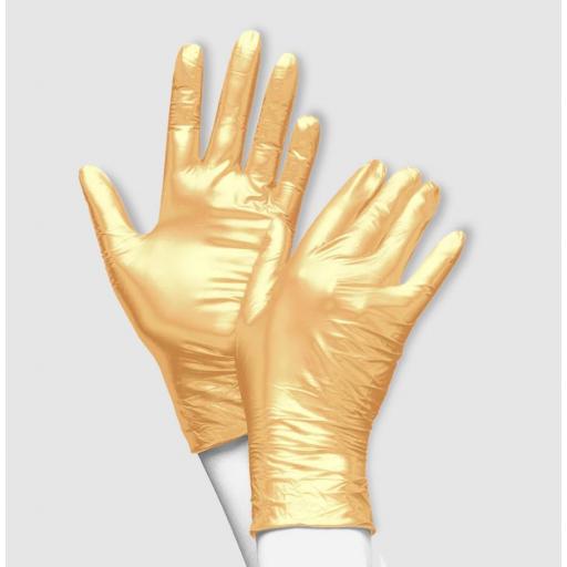 Guantes nitrilo Oro de Lujo