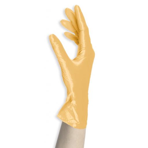 Guantes nitrilo Oro de Lujo [2]