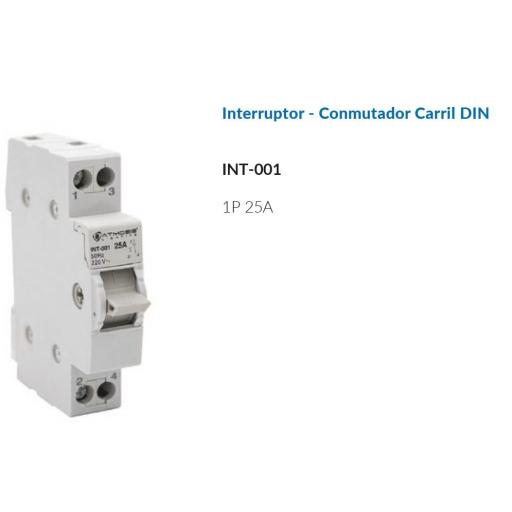Interruptor - Conmutador Carrirl DIN