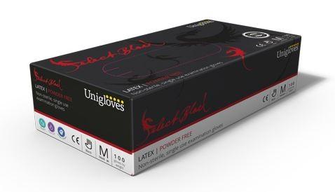 5% DESCUENTO GUANTES LATEX NEGROS 