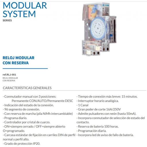 Reloj modular [0]