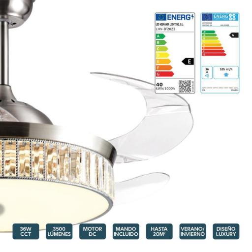 Ventilador techo Luxury Led 40W CCT [1]