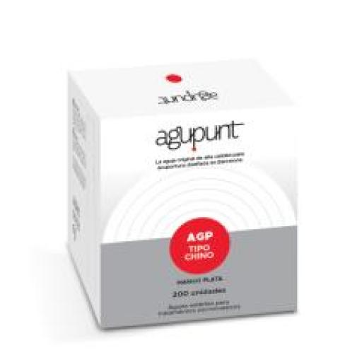 Aguja AGP Premium 0.25 x 25 (Mango Plata envase individual).
