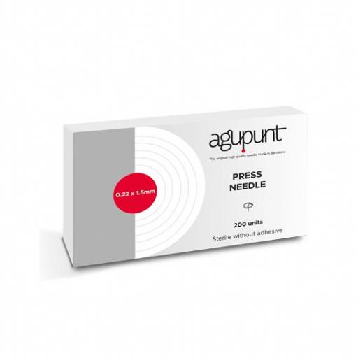 Chincheta China esteril 0,22x15 (200 ud).