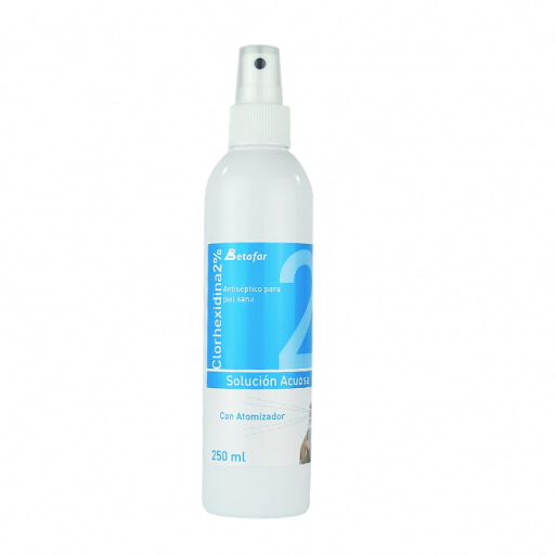 Clorhexidina 2% Acuosa 250 Ml. Spray.