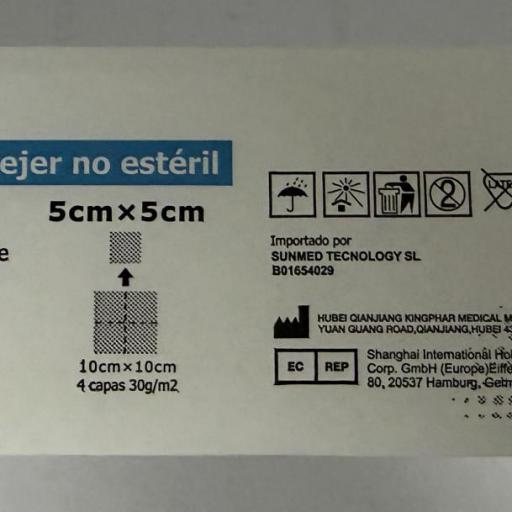 Gasas No estériles TST 5x5 cm 200 Ud. [0]