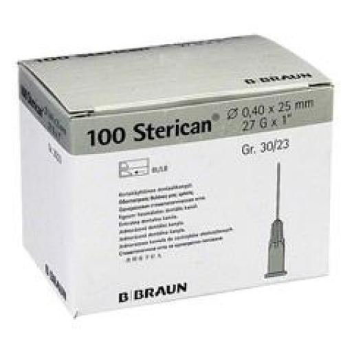 Aguja Sterican 27G x 1 1/2" - 0,40 x 25 mm. [0]