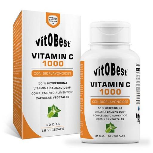 Vitamin C 1000 mg (60 Cápsulas).