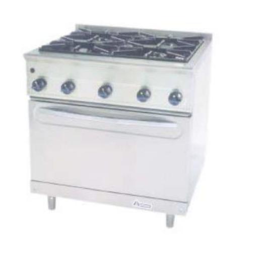 Cocina a gas con horno M-900/4H [0]