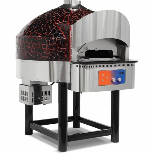HORNO PIZZA  EMPSPO04  A GAS BASE GIRATORIA PARA PIZZAS 300 MM