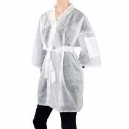Kimono Desechable Blanco [0]