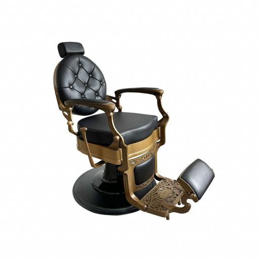 Sillon Barbero Check Gold 