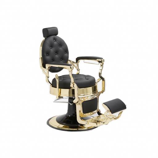 Sillon Barbero Majestic Gold Negro [0]