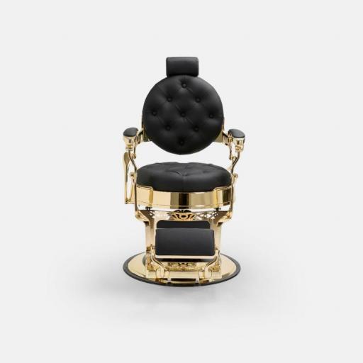 Sillon Barbero Majestic Gold Negro [2]