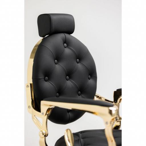 Sillon Barbero Majestic Gold Negro [5]