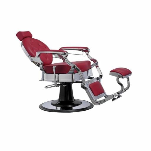 Sillon Barbero Galaxy Silver Burdeos [1]