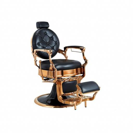 Sillon Barbero Negro Dylan Gold RS Cobre Brillante  [0]