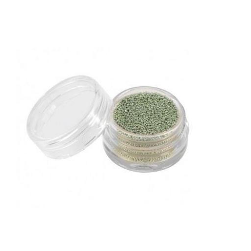 ​Perlas Caviar Plata Verde [0]