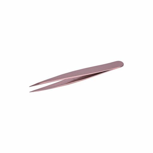 Bifull - Pink Bronze Pinza Ergonomica Punta Fina 9.5 cm 