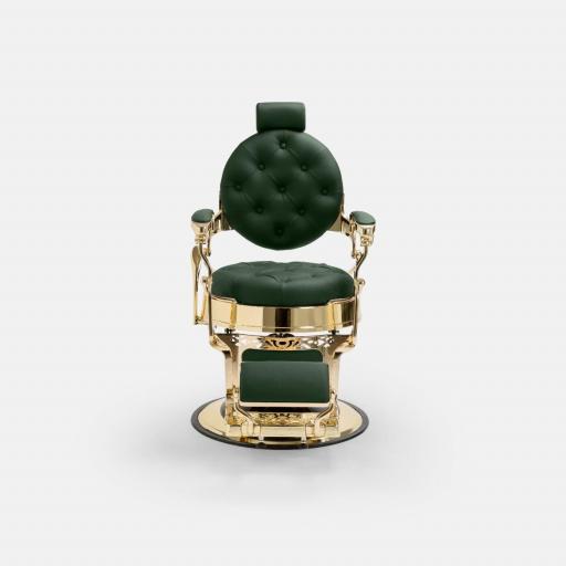 Sillon Barbero Majestic Gold Verde [2]