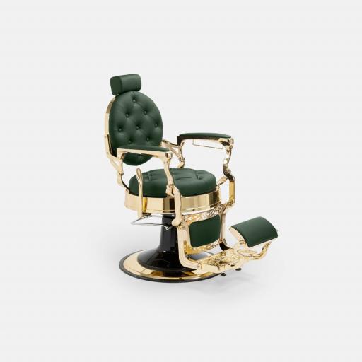 Sillon Barbero Majestic Gold Verde [4]