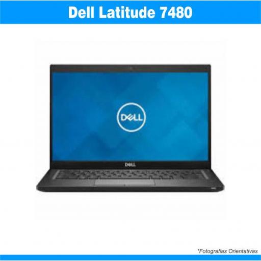 i5-7300U | 8GB | 256GB SSD | Dell Latitude 7480 | Grado A-