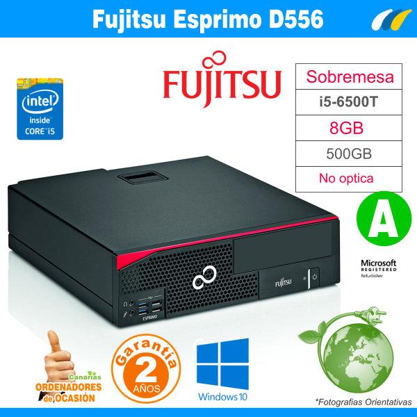 i5-6500T - 8GB- 500GB - Fujitsu Esprimo D556 Sobremesa