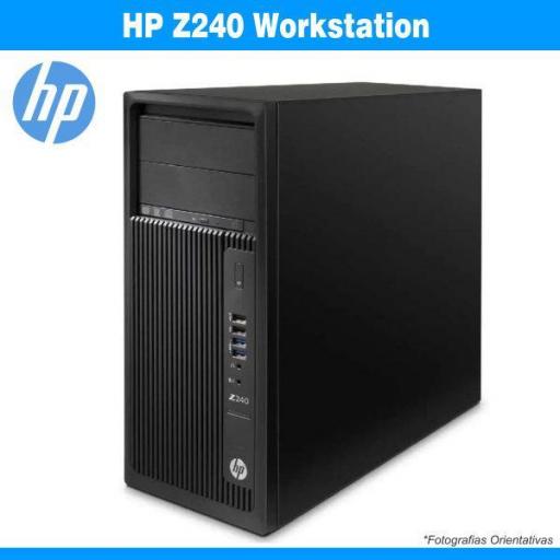 Xeon E3-1245 V5 | 16GB | 256GB SSD M.2 | HP Z240 Tower Workstation