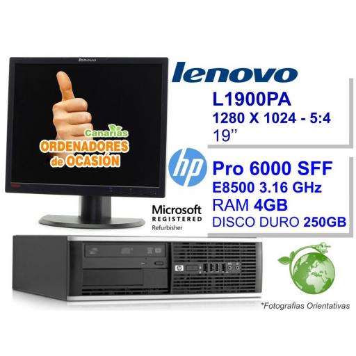 LENOVO L1900PA +  Intel Core2Duo E8500 Hp Compaq Pro 6000 [0]