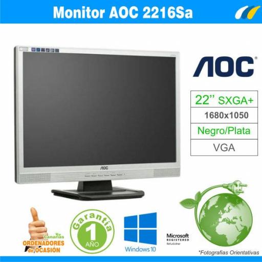 Monitor AOC 2216Sa 22'' [0]
