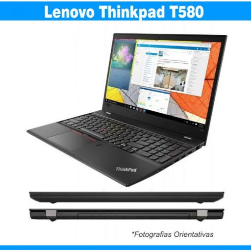 i7-8650U | 8GB | 256GB SSD M.2 | LENOVO THINKPAD T580 | GRADO A [0]