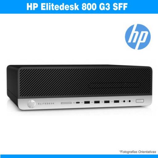 I7-6700 | 8GB | 256GB SSD | ​​HP ELITEDESK 800 G3 | Grado A