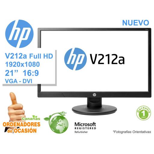 Monitor HP V212a 21'' Full HD Multimedia [0]