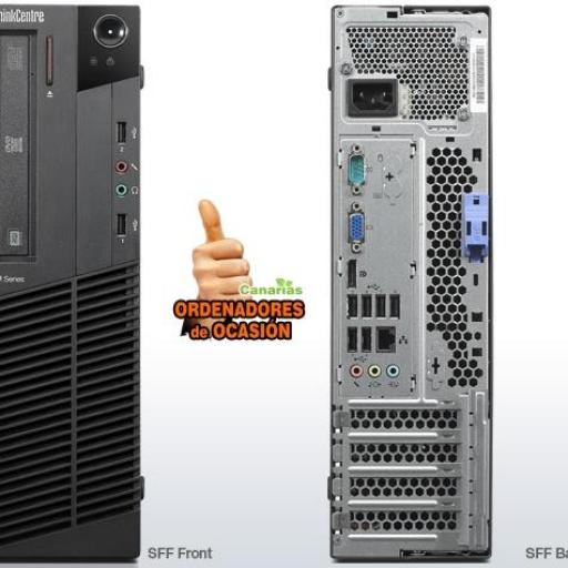 Intel Core I7-2600  3.80GHz 4GB 500GB Win7 Pro - LENOVO M91P SFF [0]