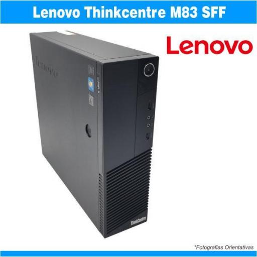 i5-4590 3.30 GHz | 8GB | 128GB SSD | ​​LENOVO THINKCENTRE M83 SFF | GRADO A-