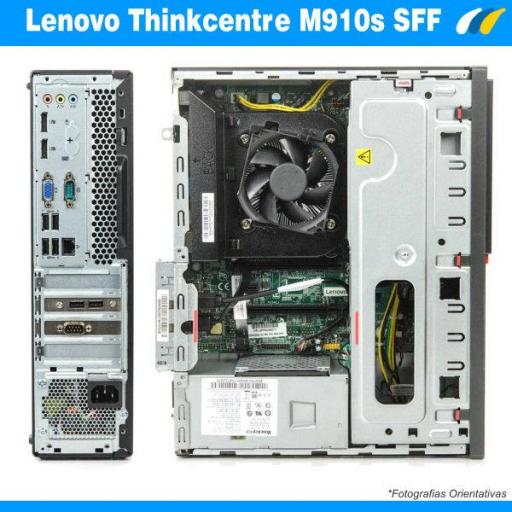 Intel Core I5-6500 3.20 GHz - 8GB - 256GB SSD - ​​LENOVO THINKCENTRE M910s SFF - GRADO A [1]