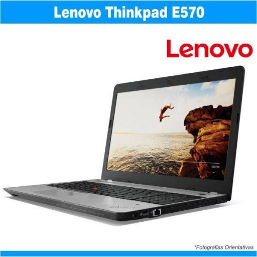 i5-7200U  – 16GB – 256GB SSD - LENOVO THINKPAD E570 - GRADO A- [0]