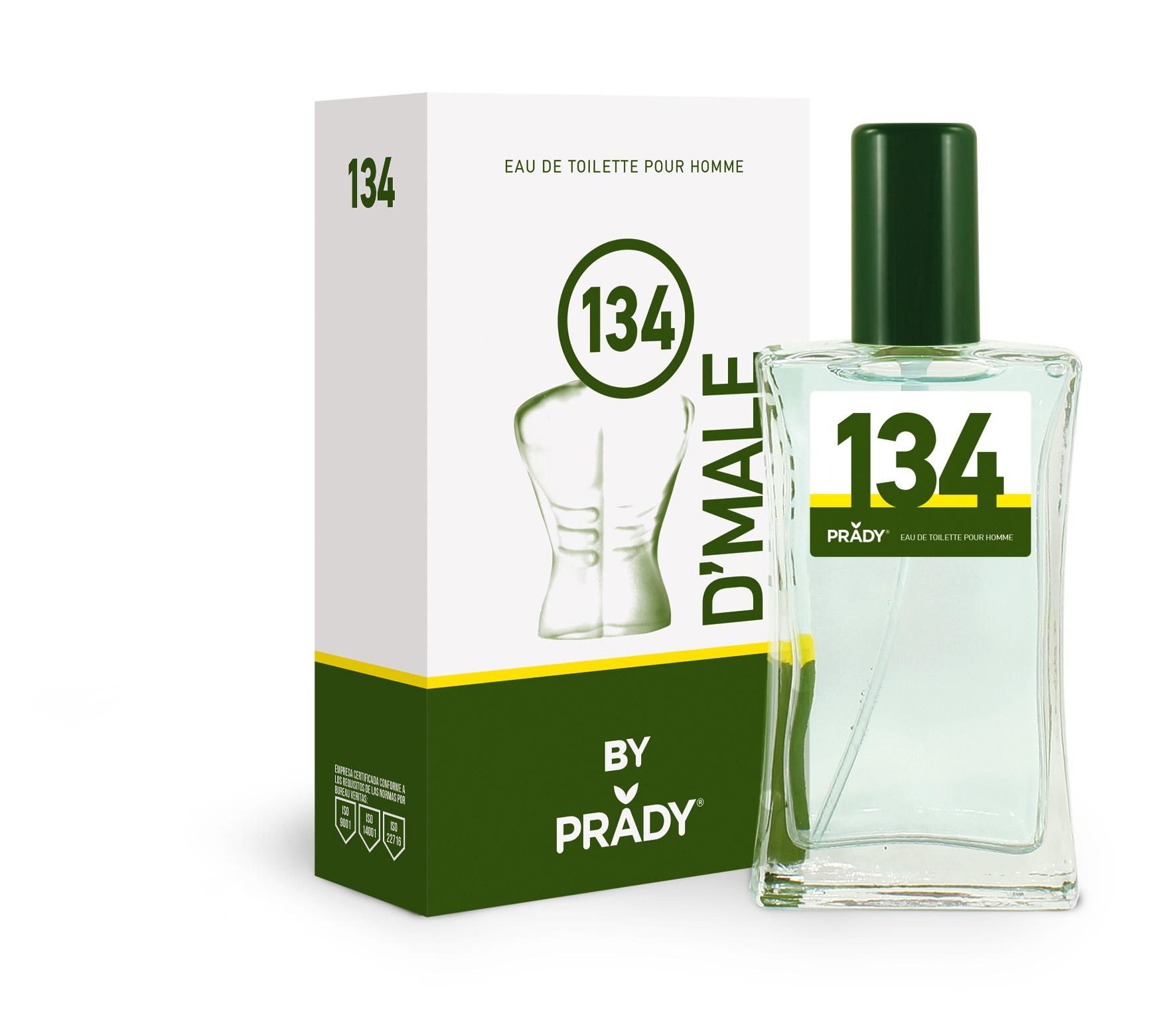 Nº134 D´MALE Homme Prady 100 ml.