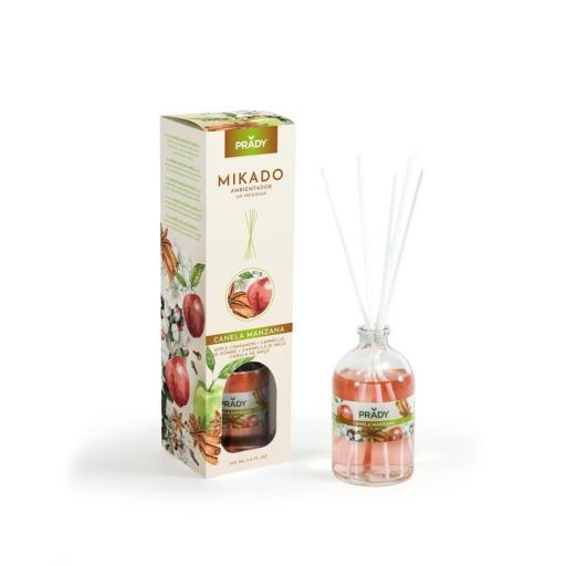 Ambientador Mikado Manzana y Canela Prady 100 ml. [0]