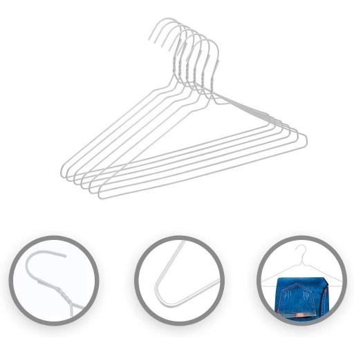 Percha de Metal Comfort House 10 Unds. [1]