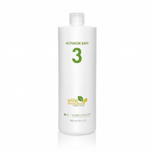 Hairconcept Organic BATH 3 (30 VOL.) 990 ml.