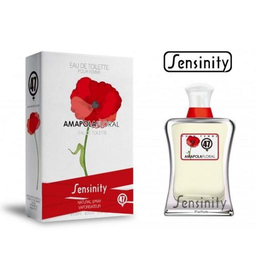 Amapola Floral Femme Sensinity 100 ml.