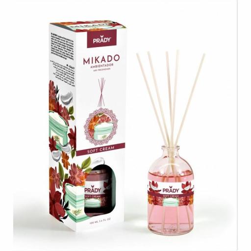 Ambientador Mikado Soft Cream Prady 100 ml.