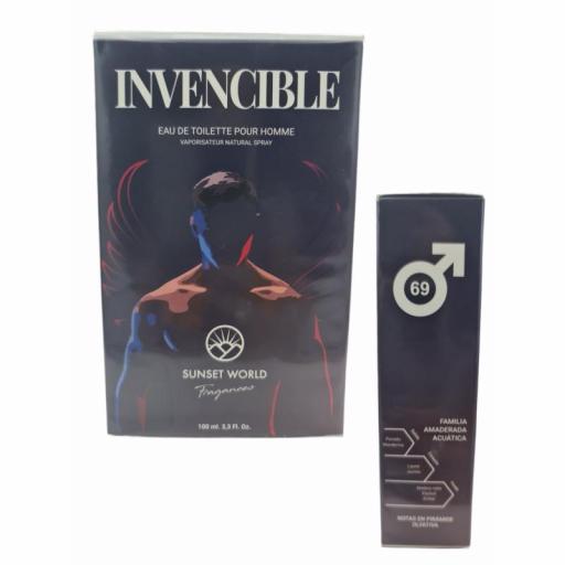 Invencible Pour Homme 100 ml. Naturmais