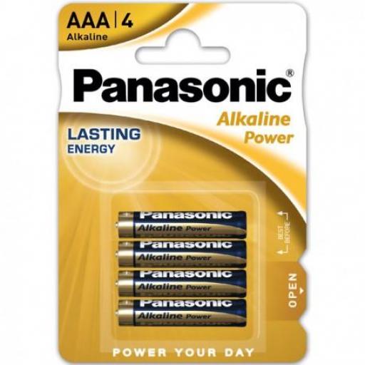 PANASONIC Blister 4 Pilas Alkaline Power AAA 1,5V